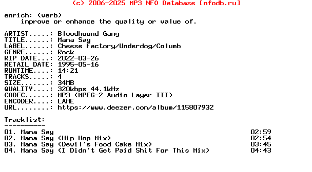 Bloodhound_Gang-Mama_Say-EP-WEB-1995