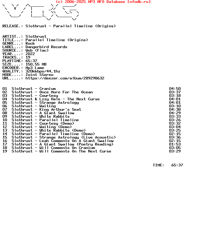 Slothrust-Parallel_Timeline_(ORIGINS)-WEB-2022-Vrg