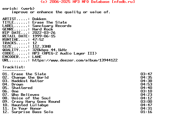 Dokken-Erase_The_Slate-WEB-1999