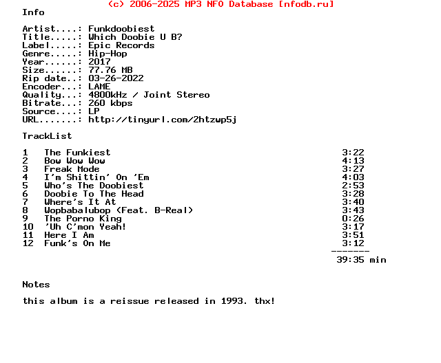 Funkdoobiest-Which_Doobie_U_B-Reissue-Lp-2017