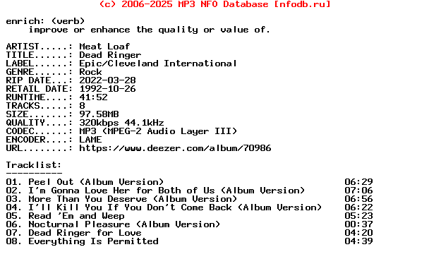 Meat_Loaf-Dead_Ringer-WEB-1981