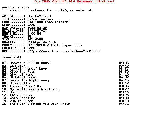 The_Outfield-Extra_Innings-WEB-1999