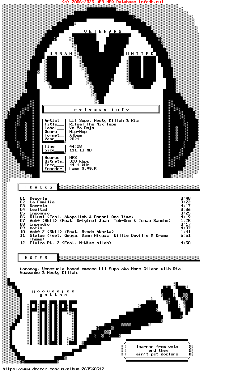 Lil_Supa_Nasty_Killah_And_Rial_Guawanko-Ritual_The_Mix_Tape-WEB-ES-2021-Uvu
