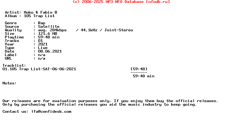 Moko_And_Fabio_B-105_Trap_List-SAT-06-06-2021