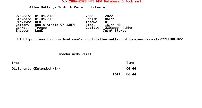 Allen_Watts_Vs_Yoshi_And_Razner_-_Bohemia-(WAO138350)-Single-WEB-2022