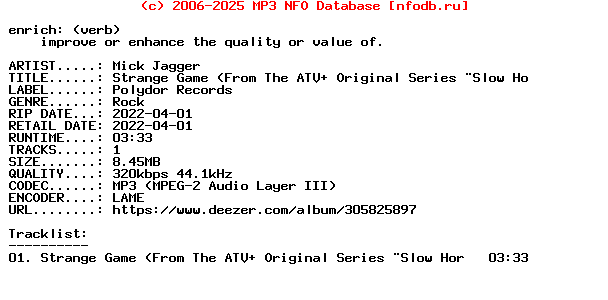 Mick_Jagger-Strange_Game_(FROM_THE_ATV_ORIGINAL_SERIES_SLOW_HORSES)-Single-WEB-2022
