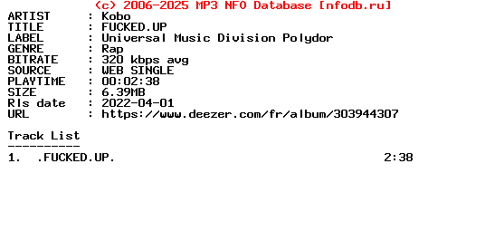 Kobo-Fucked.Up-Single-WEB-FR-2022-Guests