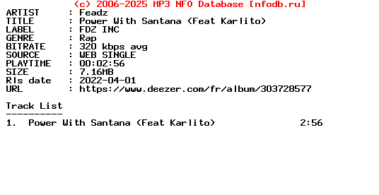 Feadz-Power_With_Santana_(FEAT_KARLITO)-Single-WEB-FR-2022-Guests