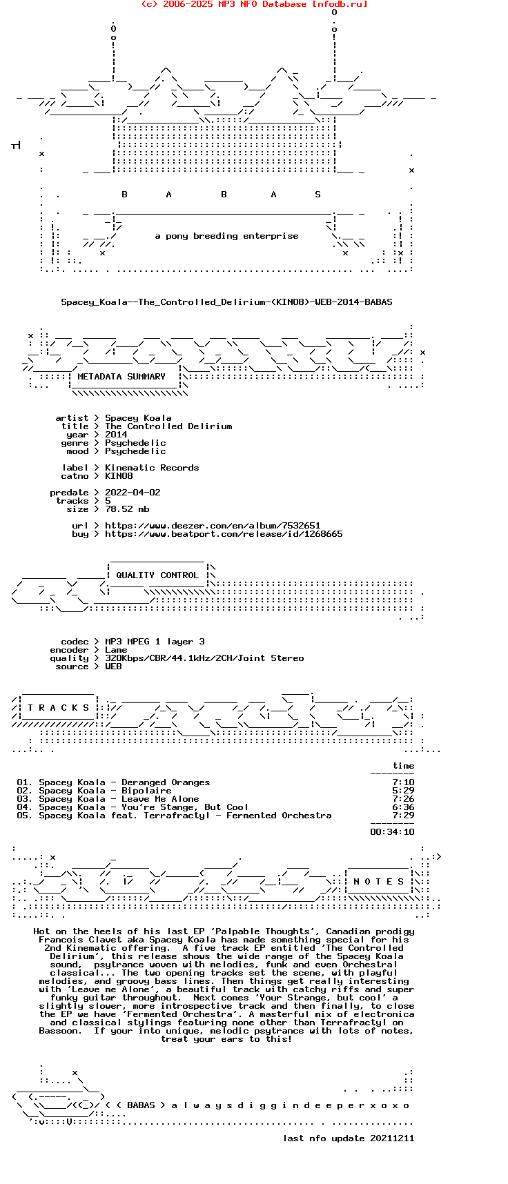 Spacey_Koala--The_Controlled_Delirium-(KIN08)-WEB-2014-BABAS
