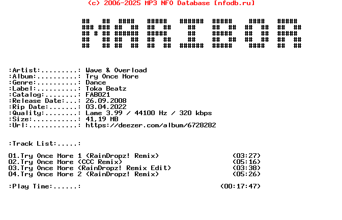 Wave_And_Overload_-_Try_Once_More-(FAB021)-WEB-2008-Maribor
