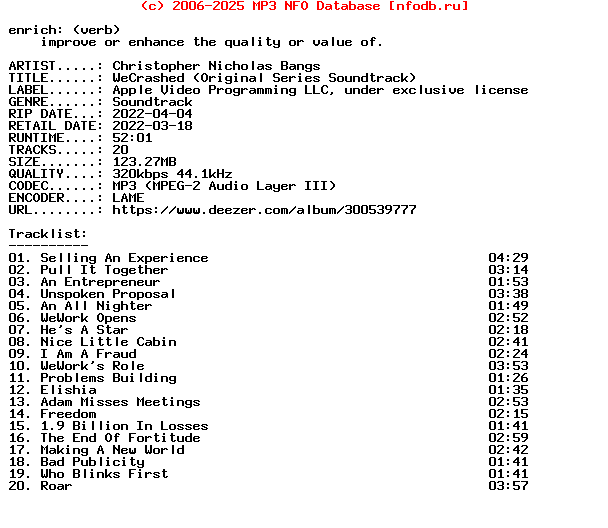 Christopher_Nicholas_Bangs-Wecrashed_(ORIGINAL_SERIES_SOUNDTRACK)-Ost-WEB-2022