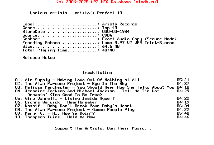 VA-Aristas_Perfect_10-1984