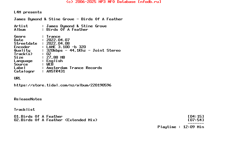 James_Dymond_And_Stine_Grove_-_Birds_Of_A_Feather-(AMSTR431)-WEB-2022