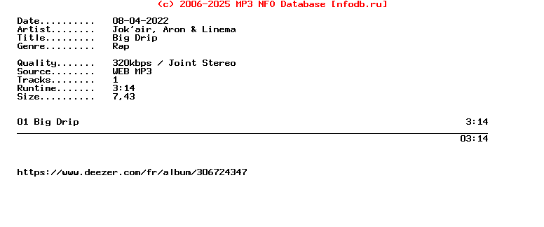 Jokair_Aron_And_Linema-Big_Drip-Single-WEB-FR-2022