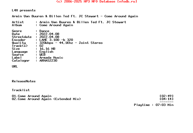 Armin_Van_Buuren_And_Billen_Ted_Ft._Jc_Stewart_-_Come_Around_Again-(ARMAS2230)-WEB-2022