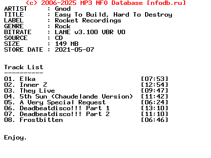 Gnod-Easy_To_Build_Hard_To_Destroy-2021