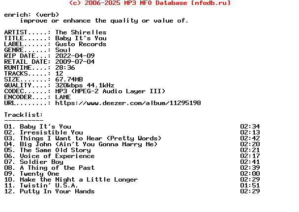 The_Shirelles-Baby_Its_You-WEB-2009