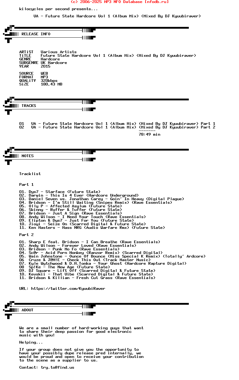 VA-Future_State_Hardcore_Vol_1_(ALBUM_MIX)_(MIXED_BY_DJ_KYUUBIRAVER)-WEB-2015-Kps_Int