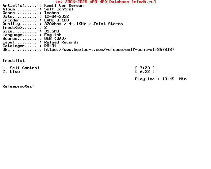 Kamil_Van_Derson-Self_Control-Rr434-WEB-2022