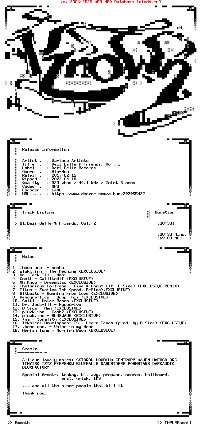 VA-Dezi-Belle_And_Friends_Vol_2-Single-WEB-2017