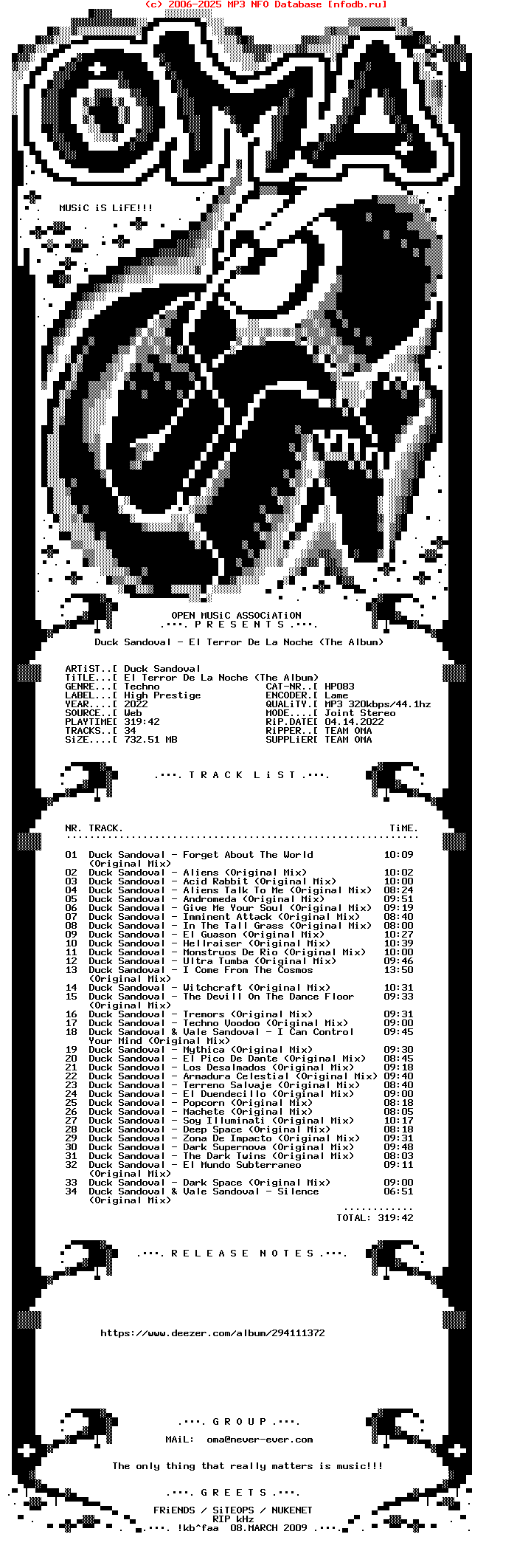 Duck_Sandoval--El_Terror_De_La_Noche_(THE_ALBUM)-(HP083)-WEB-2022-OMA