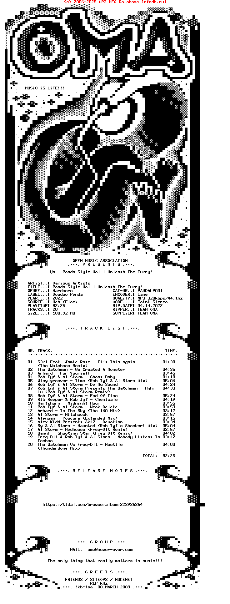 VA--Panda_Style_Vol_1_Unleash_The_Furry-(PANDALP001)-WEB-2022-OMA