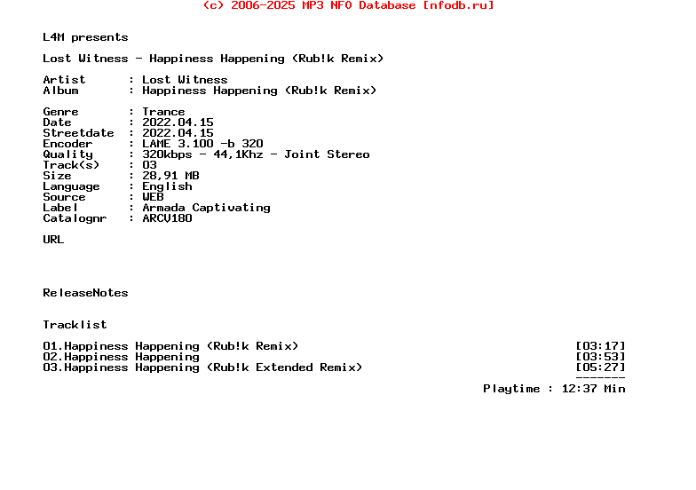Lost_Witness_-_Happiness_Happening_(RUBIK_REMIX)-(ARCV180)-WEB-2022