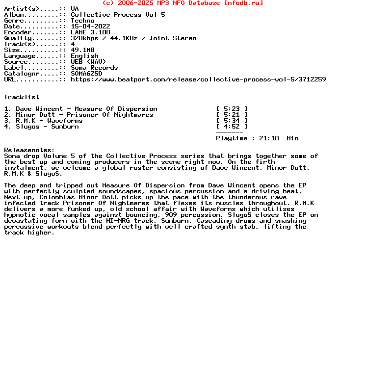 VA-Collective_Process_Vol_5-Soma625D-WEB-2022