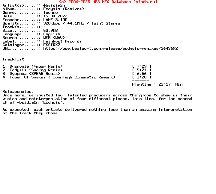 Obsidiaan-Ecdysis__Remixes-Fkstrx2-WEB-2022