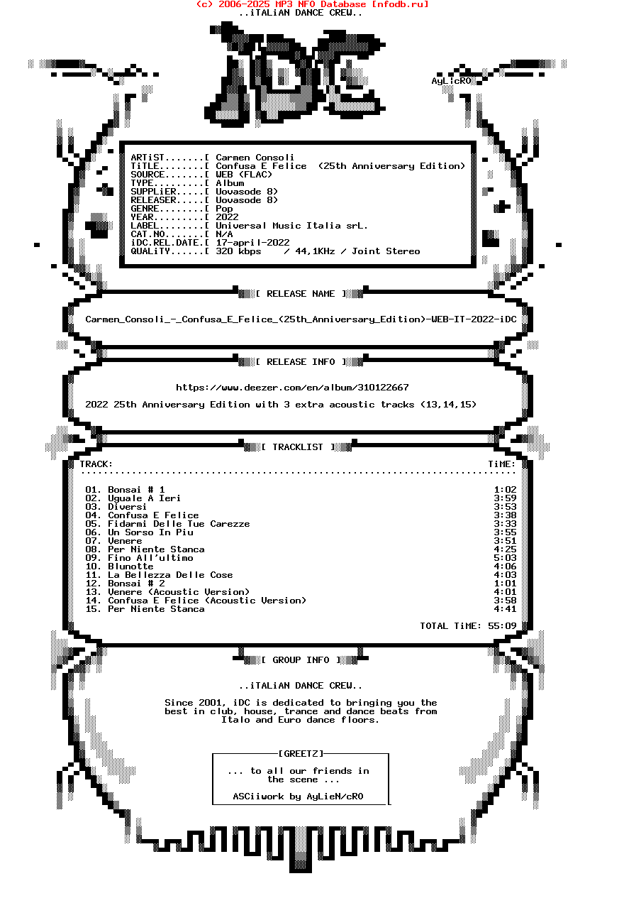 Carmen_Consoli_-_Confusa_E_Felice_(25TH_ANNIVERSARY_EDITION)-WEB-IT-2022-iDC