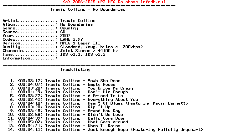 Travis_Collins-No_Boundaries_(BONUS_EDITION)-2007