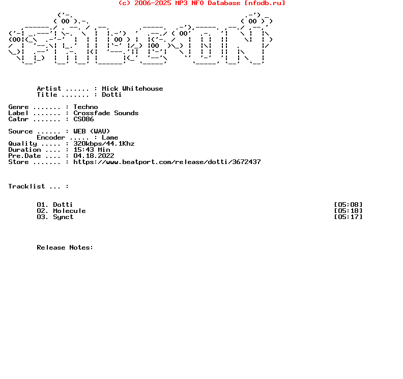 Mick_Whitehouse-Dotti-(CS086)-WEB-2022-FALCON