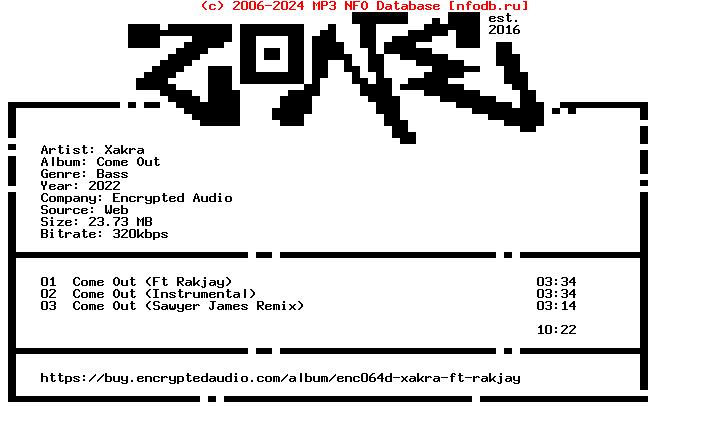 Xakra-Come_Out-Enc064D-WEB-2022-Z0Ne