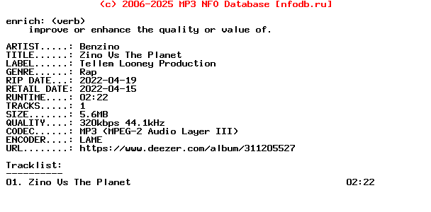 Benzino-Zino_Vs_The_Planet-Single-WEB-2022