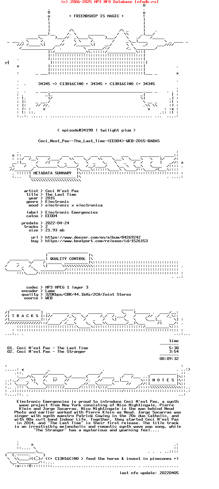 Ceci_Nest_Pas--The_Last_Time-(EE004)-WEB-2015-BABAS