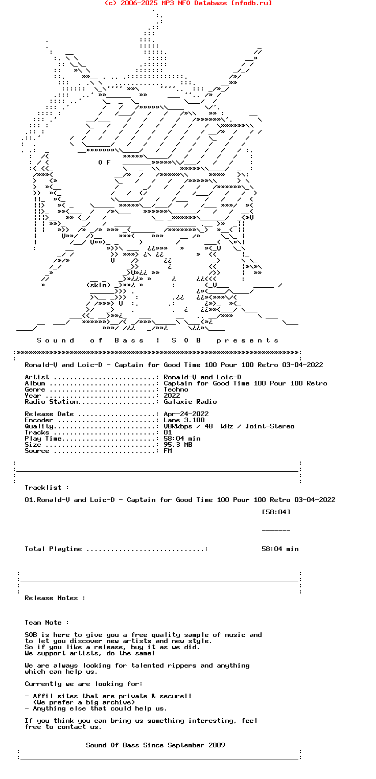 Ronald-V_And_Loic-D_-_Captain_For_Good_Time_100_Pour_100_Retro_(GALAXIE_RADIO)-FM-03-04-2022-SOB
