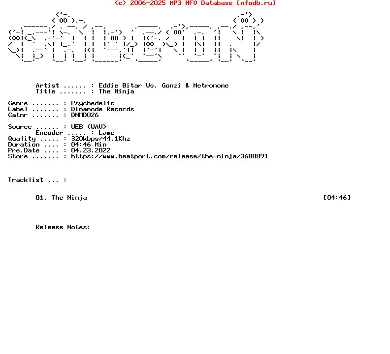 Eddie_Bitar_Vs._Gonzi_And_Metronome-The_Ninja-(DNMD026)-Single-WEB-2022-FALCON