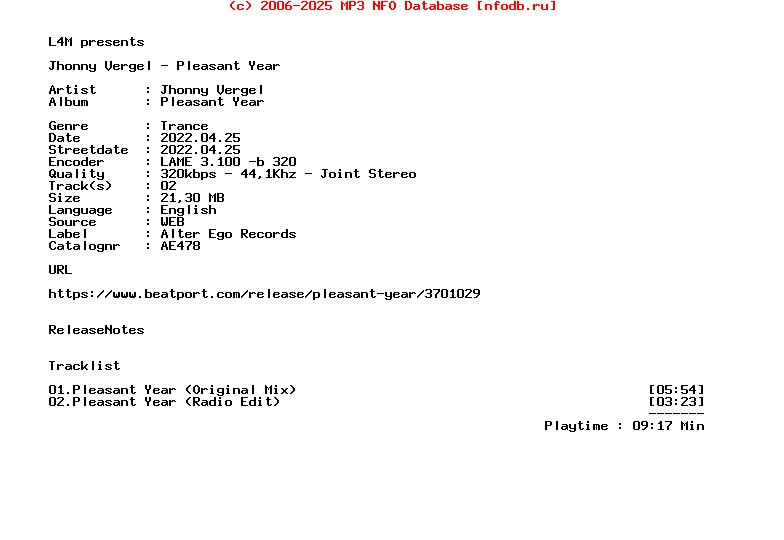 Jhonny_Vergel_-_Pleasant_Year-(AE478)-WEB-2022