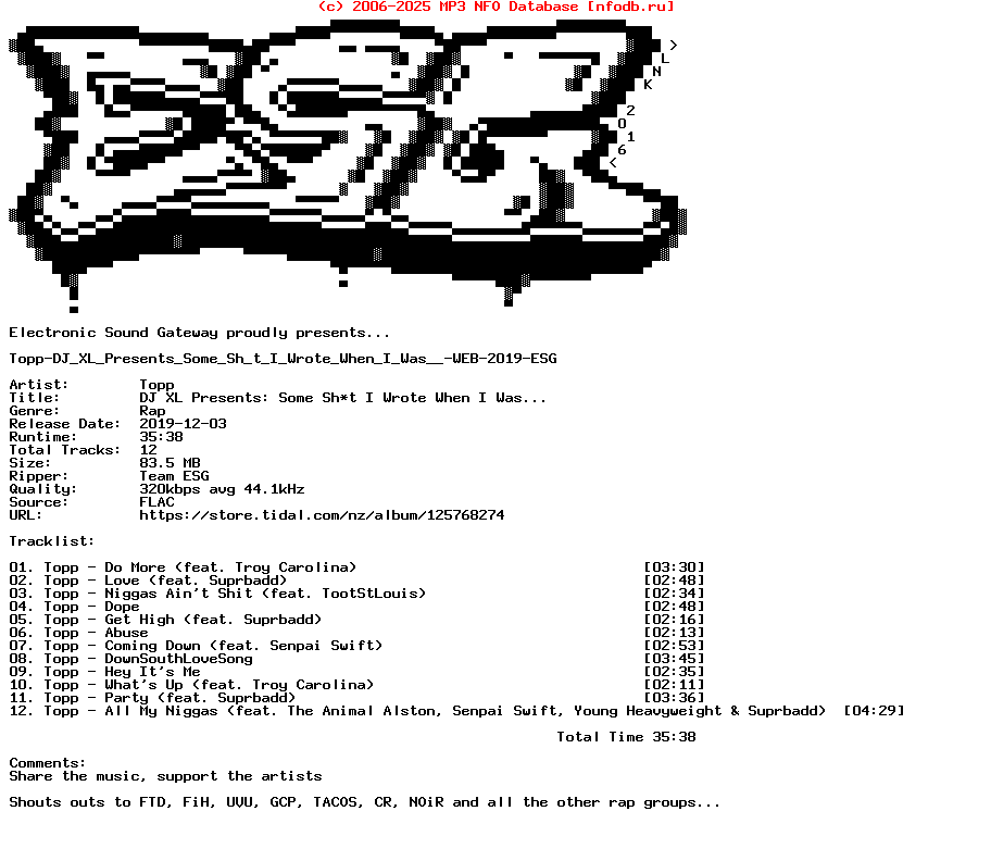Topp-Dj_Xl_Presents_Some_Sh_T_I_Wrote_When_I_Was__-WEB-2019