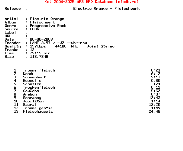 Electric_Orange-Fleischwerk-CD-2008