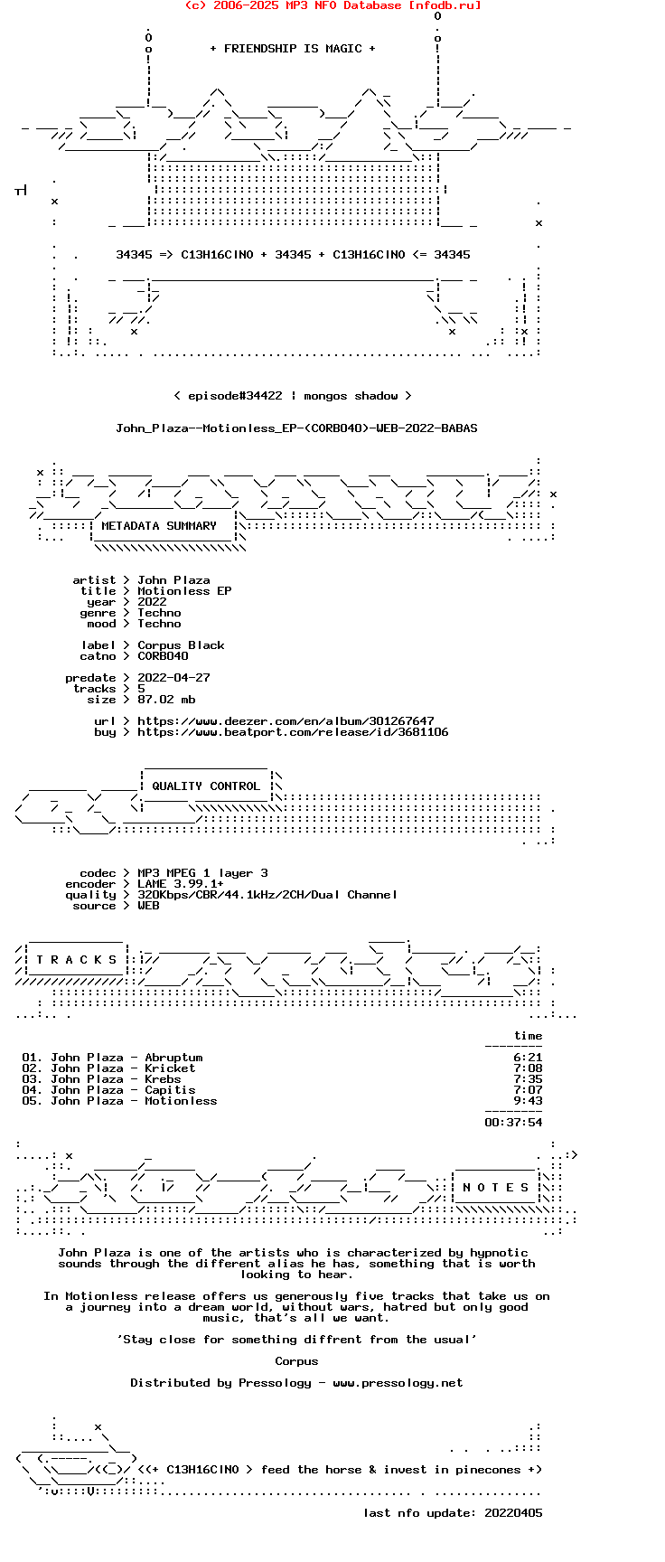 John_Plaza--Motionless_Ep-(CORB040)-WEB-2022-BABAS