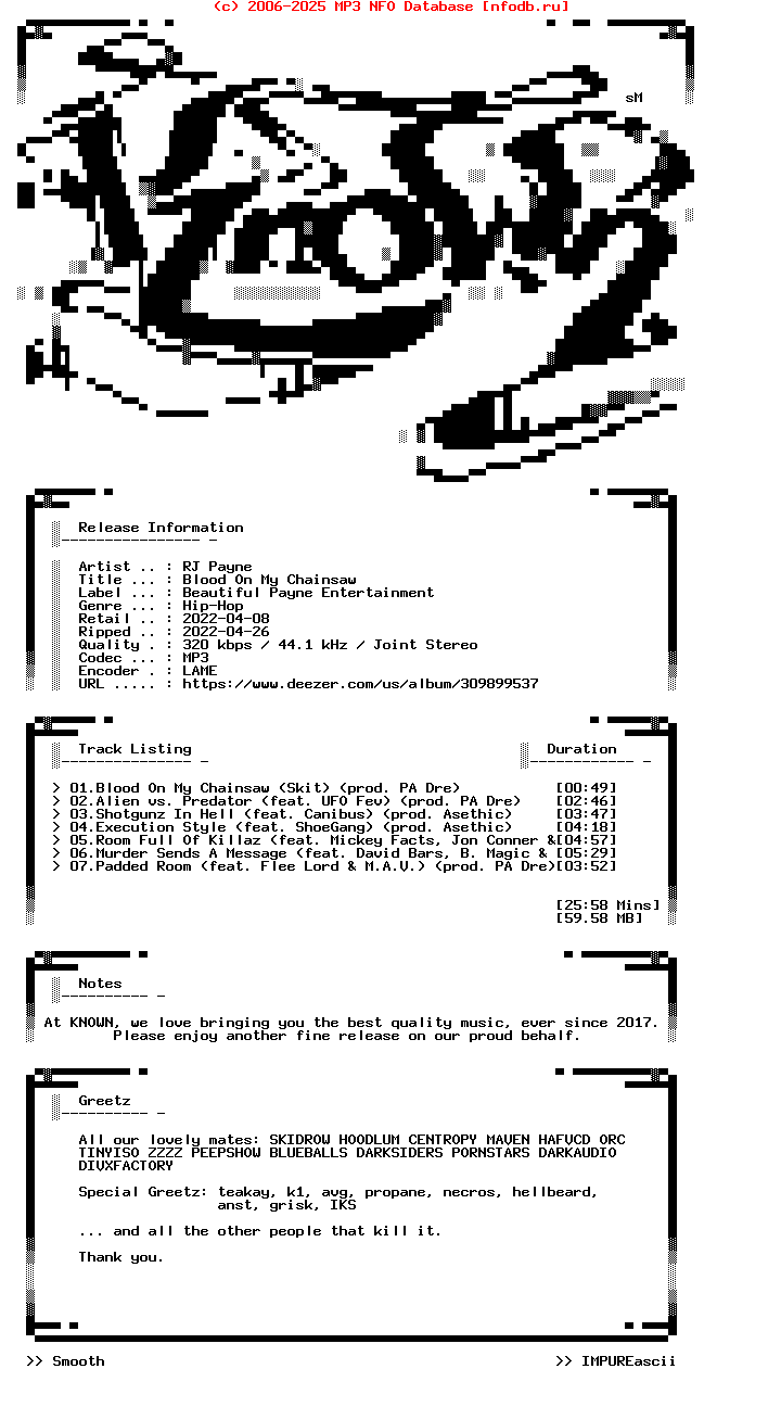 Rj_Payne-Blood_On_My_Chainsaw-EP-WEB-2022