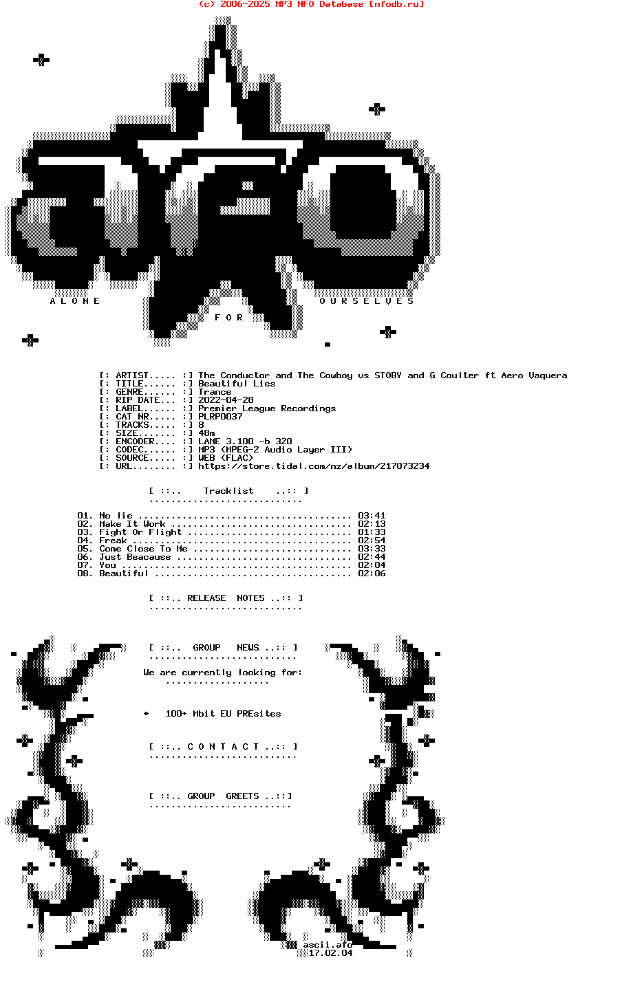 The_Conductor_And_The_Cowboy_Vs_Stoby_And_G_Coulter_Ft_Aero_Vaquera-Beautiful_Lies-(PLRP0037)-WEB-2022