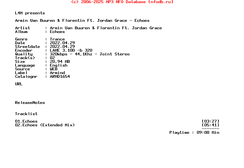 Armin_Van_Buuren_And_Florentin_Ft._Jordan_Grace_-_Echoes-(ARMD1654)-WEB-2022