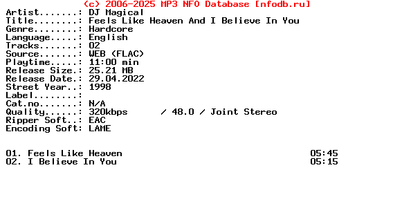 Dj_Magical-Feels_Like_Heaven_And_I_Believe_In_You-WEB-1998-XTC