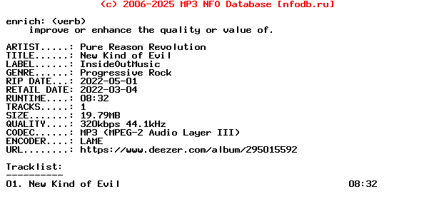 Pure_Reason_Revolution-New_Kind_Of_Evil-Single-WEB-2022