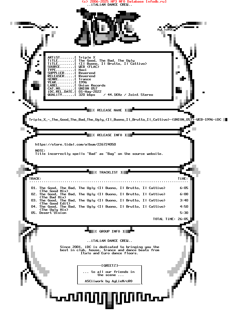 Triple_X_-_The_Good_The_Bad_The_Ugly_(IL_BUONO_IL_BRUTTO_IL_CATTIVO)-(UNION_057)-WEB-1996-iDC