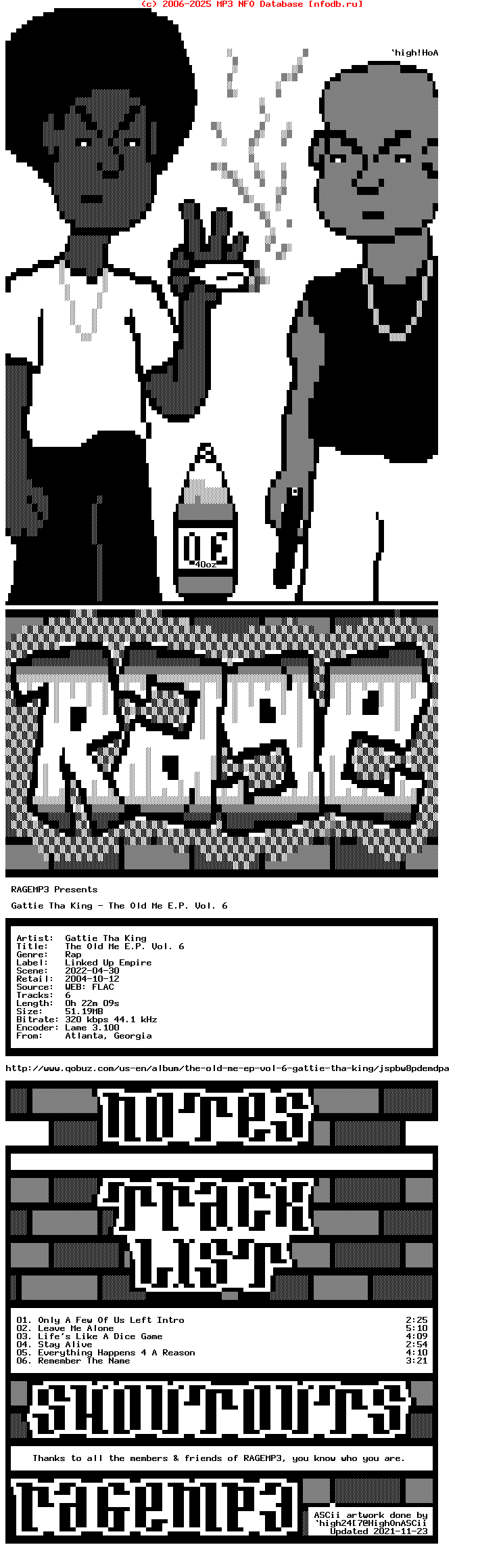 Gattie_Tha_King-The_Old_Me_E.P._Vol._6-EP-WEB-2004