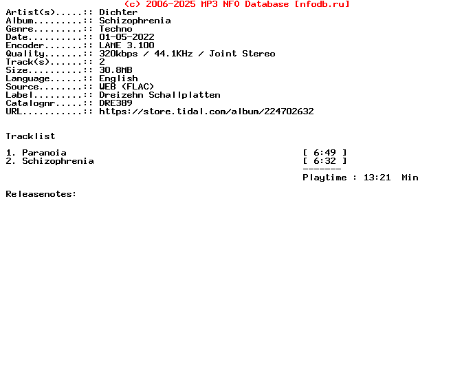 Dichter-Schizophrenia-Dre389-WEB-2022
