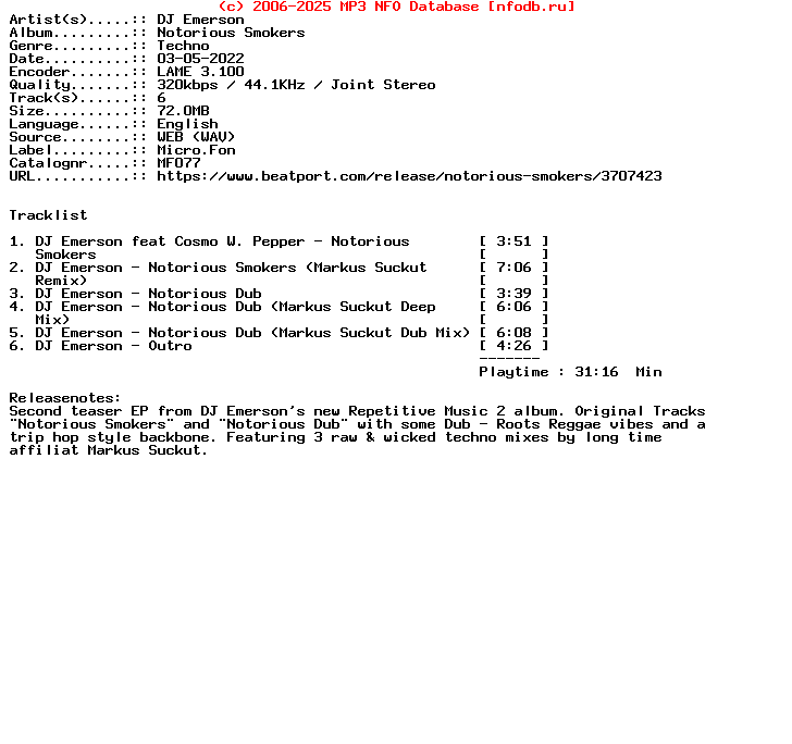 Dj_Emerson-Notorious_Smokers-Mf077-WEB-2022